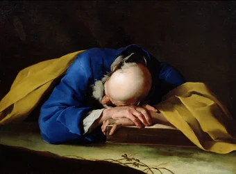 St. Peter of St. Jerome slaapt, c.1735-39